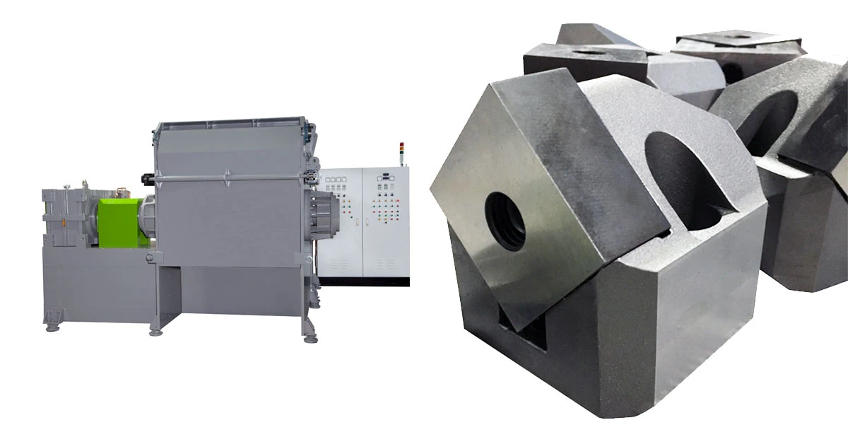 single-shaft-shredder-and-blade
