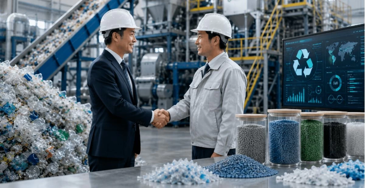 japan plastic recycling oem partner