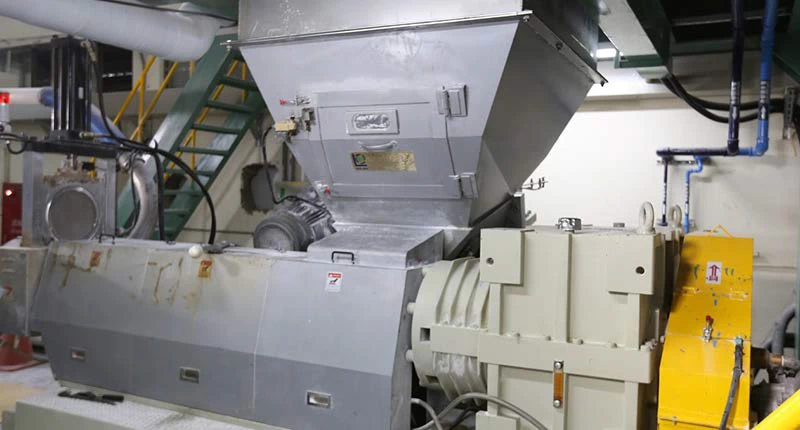 優良的押出機進行材料處理