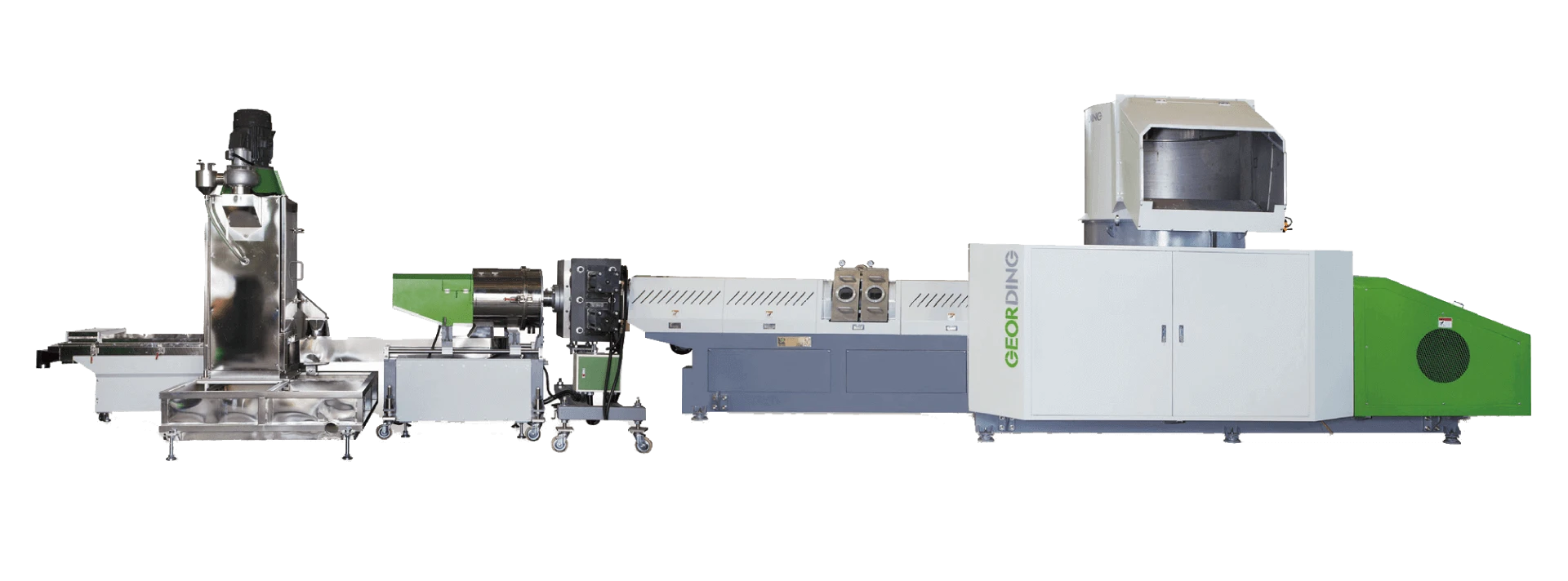 plastic waste recycling machine