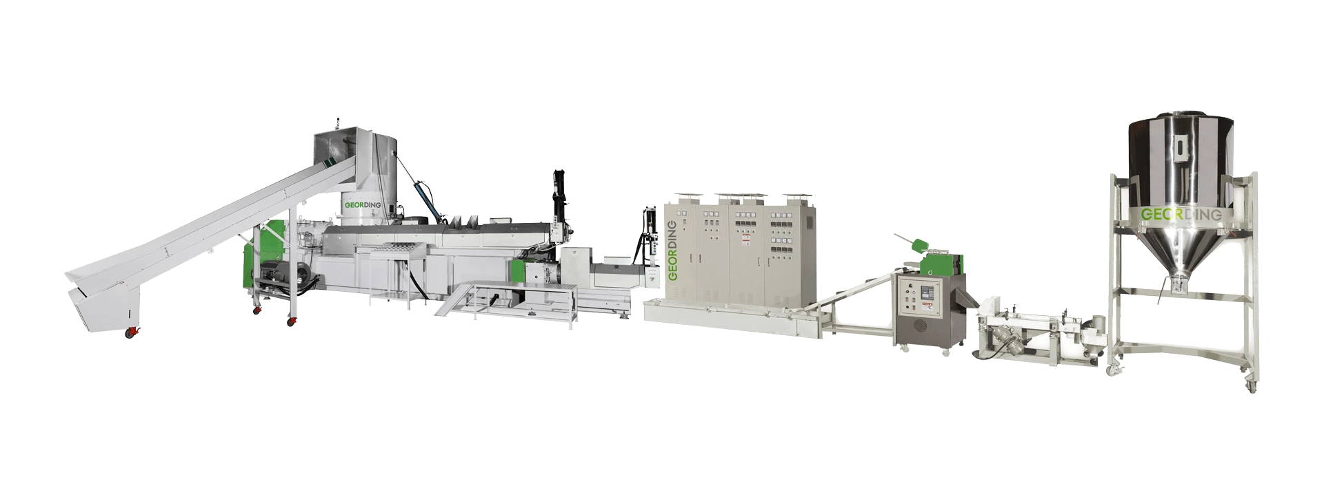 plastic waste recycling machine