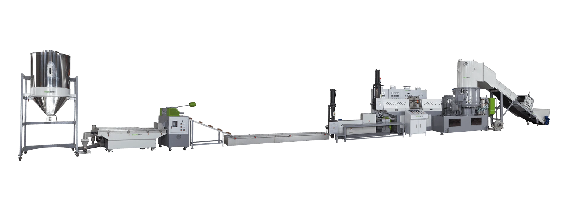 plastic waste recycling machine