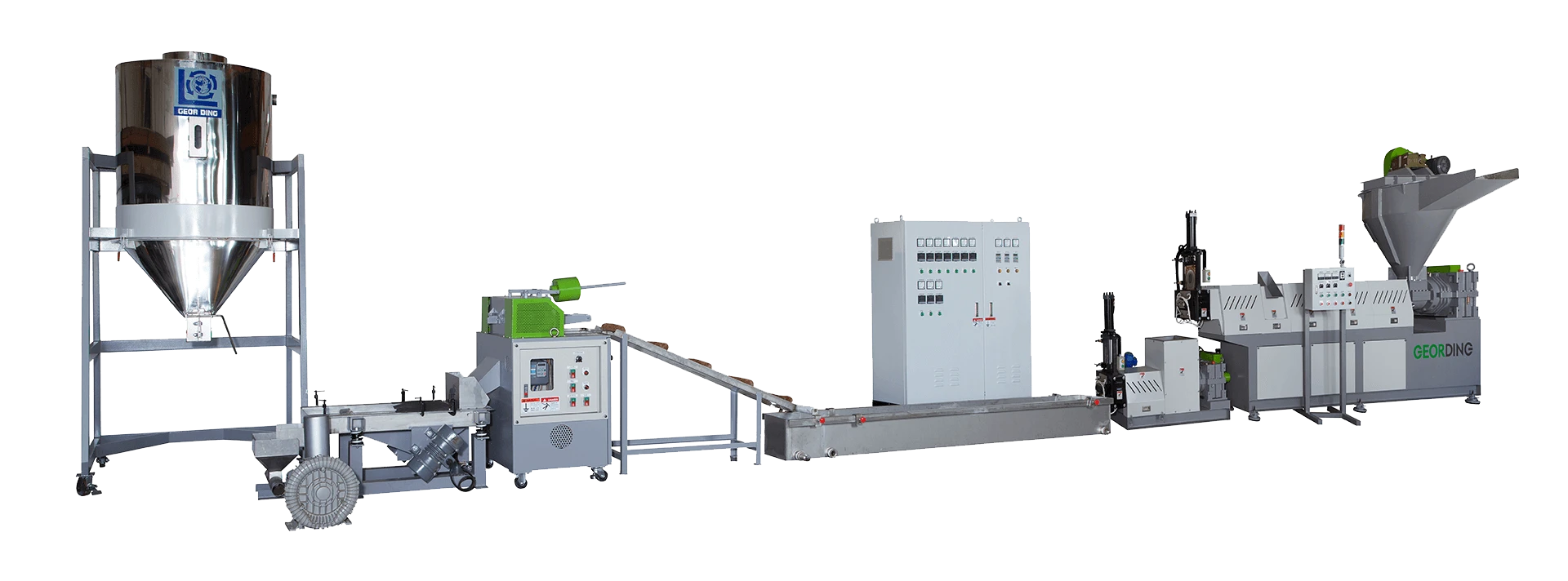plastic waste recycling machine