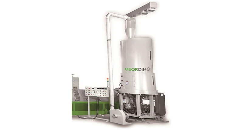 plastic granulator with Side feeding barrel is better for storage and steady material input at same time