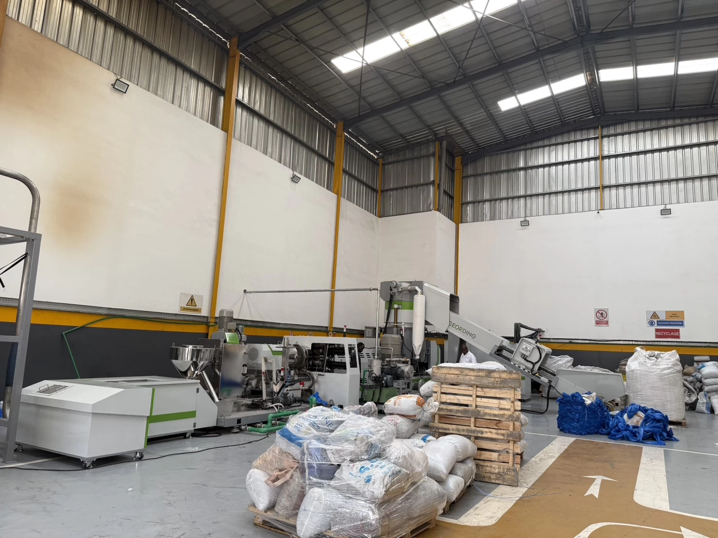 blown film recycling case 1