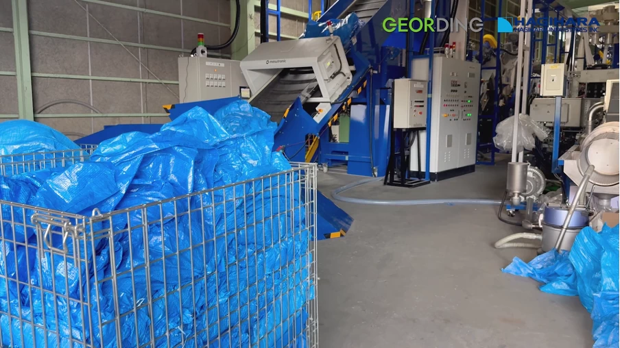 japan plastic recycling demo line 1