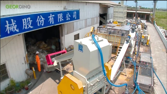 plastic film crushing washing and 3in1 pelletizingLine