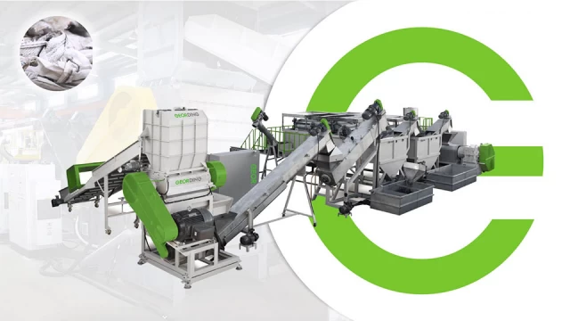 Crushing Washing and Drying Whole Plant Facility for Plastic Film