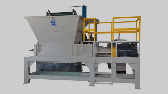 雙軸破碎機-廢塑料處理