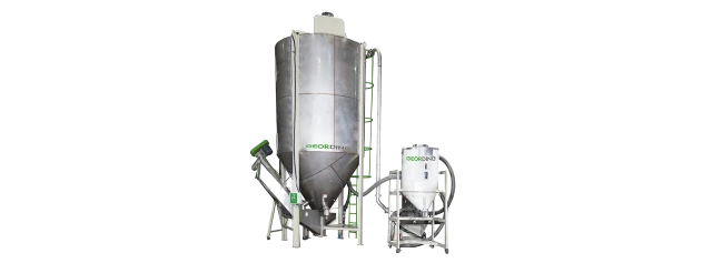 plastic recycling machine, vertical mixer