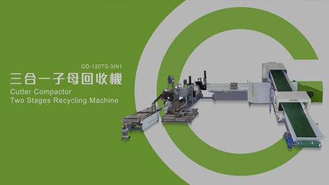 plastic granulator,GD-120TS-3in1-video thumbnail