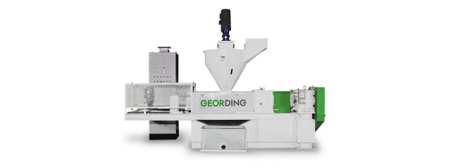 plastic recycling machine, twin screw squeezing machine