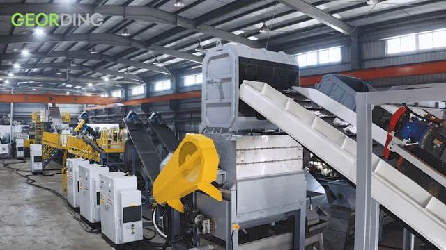 GD1000PCW粉碎水洗乾燥線