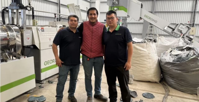 3in1 two stages die face cutting recycling pelletizing machine